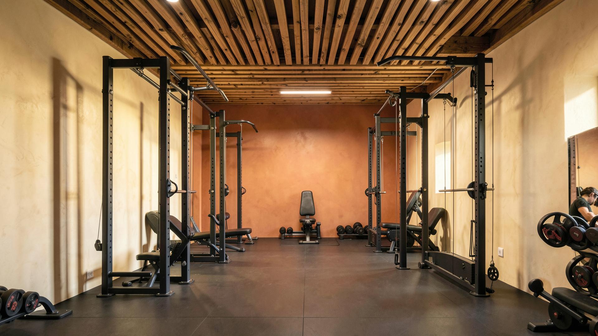 Modern fitness space showing the evolution of gym interior design
